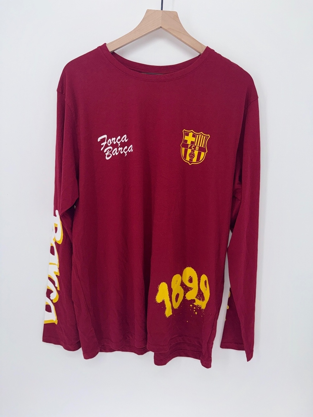 FC Barcelona Força Barça Long Sleeve Shirt XXL
